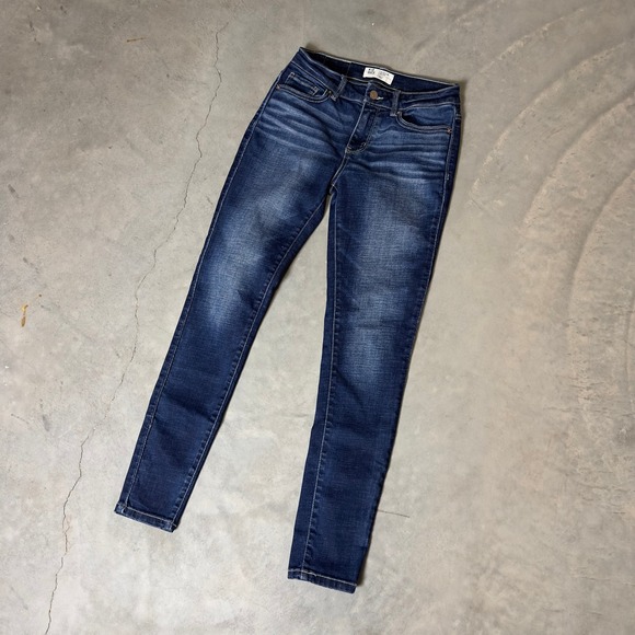 BKE Denim - BKE Stella Skinny Jeans Womens 26 Dark Wash Mid Rise Slim Fit Stretch Denim